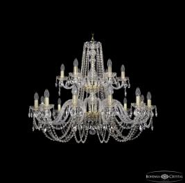 Люстра Bohemia Ivele Crystal 1402/12+6/360/2d G