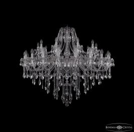 Люстра Bohemia Ivele Crystal 1415/20+10/460 Ni