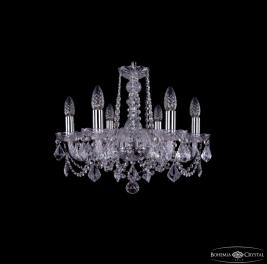 Люстра Bohemia Ivele Crystal 1402/6/160 Ni Leafs