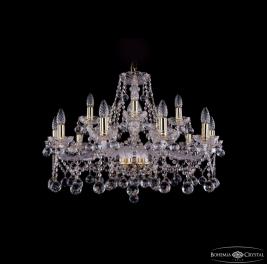 Люстра Bohemia Ivele Crystal 1413/10+5/300 G Balls