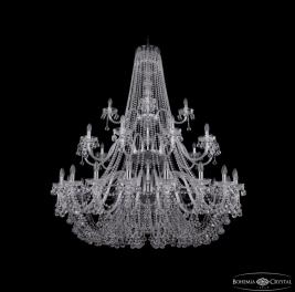 Люстра Bohemia Ivele Crystal 1409/20+10+5/530/3d Ni