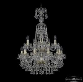 Люстра Bohemia Ivele Crystal 1409/10+5/195/XL-83/2d G