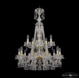 Люстра Bohemia Ivele Crystal 1409/10+5/240/XL-91/2d G