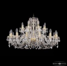 Люстра Bohemia Ivele Crystal 1402/16+8/360 G