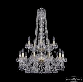 Люстра Bohemia Ivele Crystal 1409/10+5/240/h-91/2d G