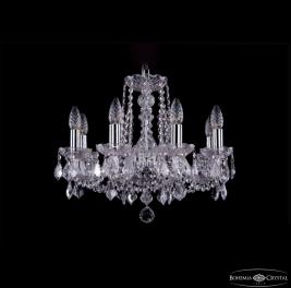Люстра Bohemia Ivele Crystal 1402/8/160 Ni Leafs