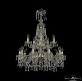 Люстра Bohemia Ivele Crystal 1403/10+5/240/XL-92/2d G