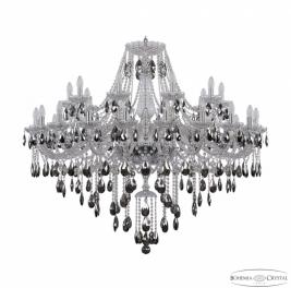 Люстра Bohemia Ivele Crystal 1415/20+10/460 Ni K731
