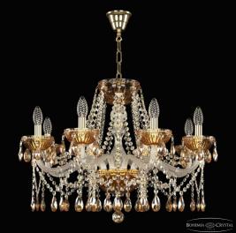Люстра Bohemia Ivele Crystal 5413/8/240 G Amber/M-1G K721