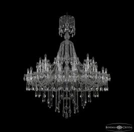 Люстра Bohemia Ivele Crystal 1415/24+12/530/XL-186 Ni