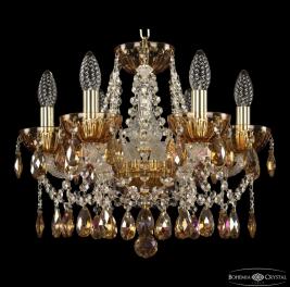 Люстра Bohemia Ivele Crystal 5413/6/141 G Amber/M-1H K777