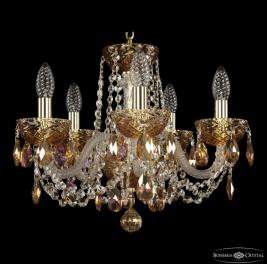 Люстра Bohemia Ivele Crystal 5402/5/141 G Amber/M-1F K777
