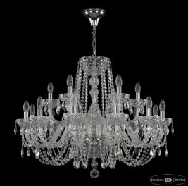 Люстра Bohemia Ivele Crystal 5402/12+6/300 Ni Clear/M-1F