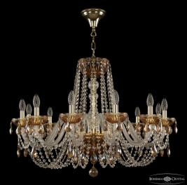 Люстра Bohemia Ivele Crystal 5402/12/300 G Amber/M-1G K721