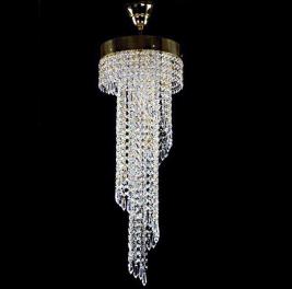 Люстра Art Glass SPIRAL 250X1000 DROPS CE