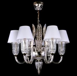 Люстра Art Glass VIENNA nickel