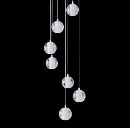 Подвесной светильник Crystal Lux GASPAR SP9 D300 WHITE