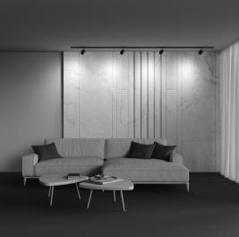 Трековый светильник Maytoni Polar  TR088-1-GX53-B