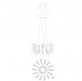 Подвесной светильник Divinare Anna 1138/01 SP-36