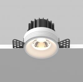 Точечный светильник Maytoni Technical Downlight 3000K Round DL058-12W3K-TRS-W