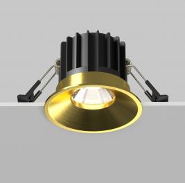 Точечный светильник Maytoni Technical Downlight 4000K Round DL058-12W4K-BS