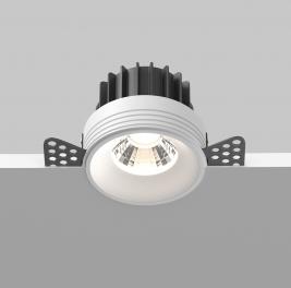 Точечный светильник Maytoni Technical Downlight 4000K Round DL058-12W4K-TRS-W