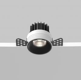 Точечный светильник Maytoni Technical Downlight 4000K Round DL058-7W4K-TRS-B
