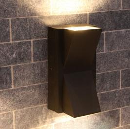 Настенный уличный светильник Arte Lamp Gunter   A6306AL-2BK