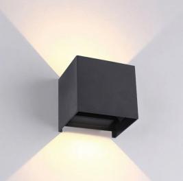 Настенный уличный светильник Arte Lamp Rullo  A1714AL-2BK