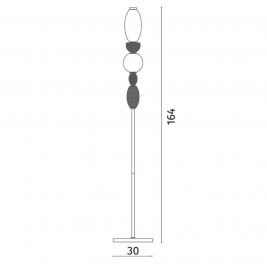 Торшер Divinare Ambra 5016/17 PN-20