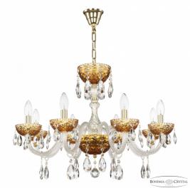Люстра Bohemia Ivele Crystal  5417/8/240 G Amber/M-1F