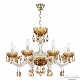 Люстра Bohemia Ivele Crystal  5417/8/240 G Amber/M-1F K721
