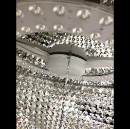 Люстра Bohemia Ivele Crystal 3000-6000 K 19321/35IV/LED-DIM Ni