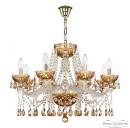 Люстра Bohemia Ivele Crystal 5413/8/240 G Amber/M-1G K721