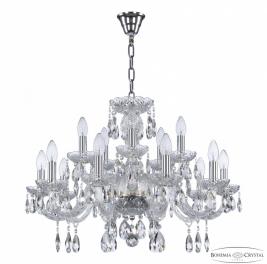 Люстра Bohemia Ivele Crystal 117/10+5/240 Ni