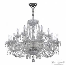 Люстра Bohemia Ivele Crystal 5402/12+6/300 Ni Clear/M-1F