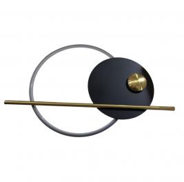 Бра Gerhort G31203/1wGD+BK+WT