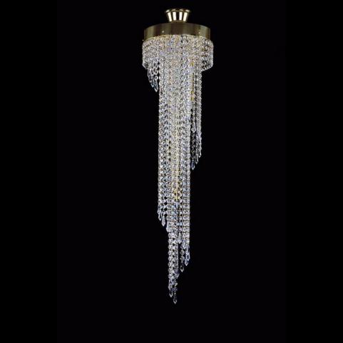 Люстра Art Glass SPIRAL DIA 250x1000 DROPS CE
