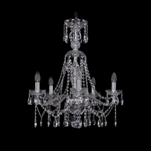 Bohemia Ivele Crystal Люстра Bohemia 1413/5/200/XL-66 Ni