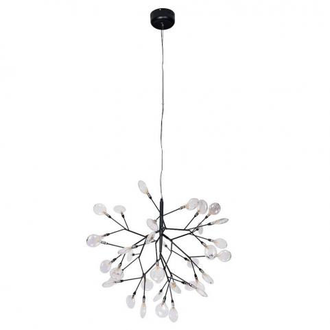 Люстра Crystal Lux EVITA SP36 BLACK/TRANSPARENT