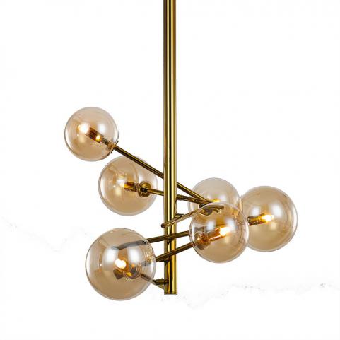 Люстра Delight Collection Globe Mobile MX19009070-6B gold