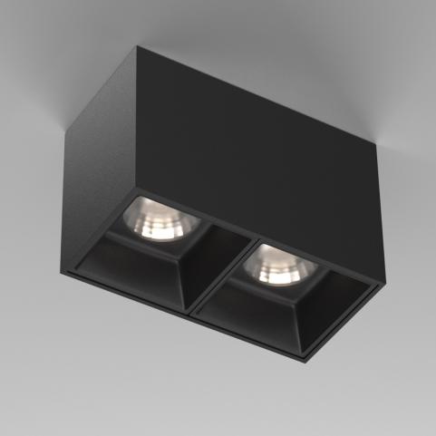 Точечный светильник Maytoni Alfa LED 4000K C065CL-02-L12W4K-B
