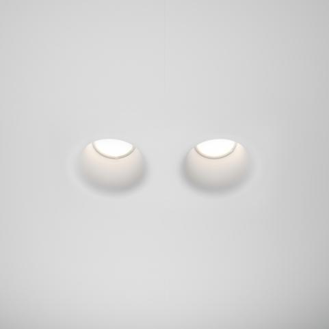 Точечный светильник Maytoni Technical Downlight Gyps Modern DL002-DW-02-W