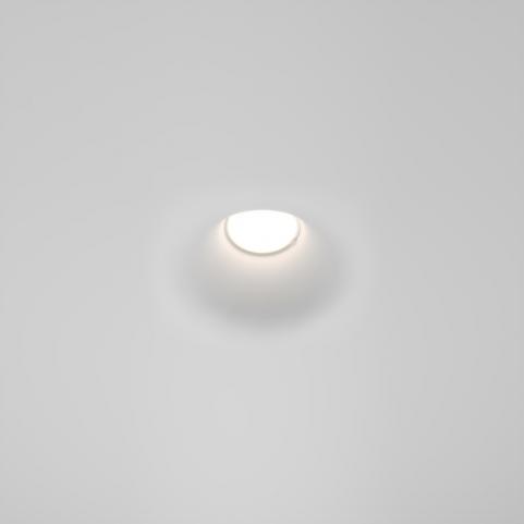Точечный светильник Maytoni Technical Downlight Gyps Modern DL001-1-01-W-1
