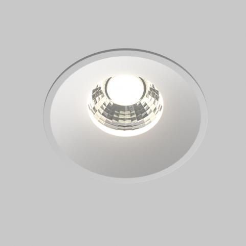 Точечный светильник Maytoni Technical Downlight 2200-4000K Round DL058-12W-DTW-W