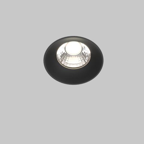 Точечный светильник Maytoni Technical Downlight 4000K Round DL058-12W4K-TRS-B