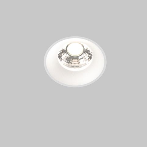 Точечный светильник Maytoni Technical Downlight 4000K Round DL058-12W4K-TRS-W