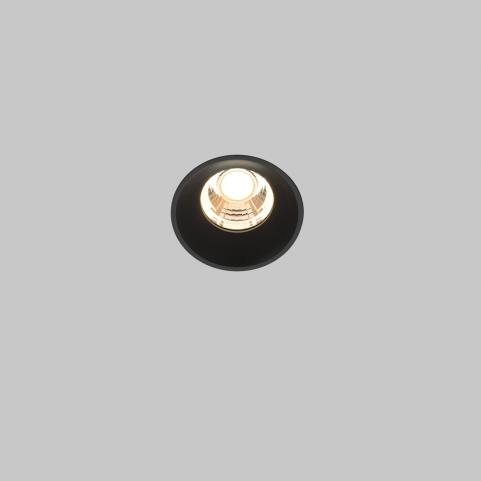 Точечный светильник Maytoni Technical Downlight 3000K Round DL058-7W3K-TRS-B