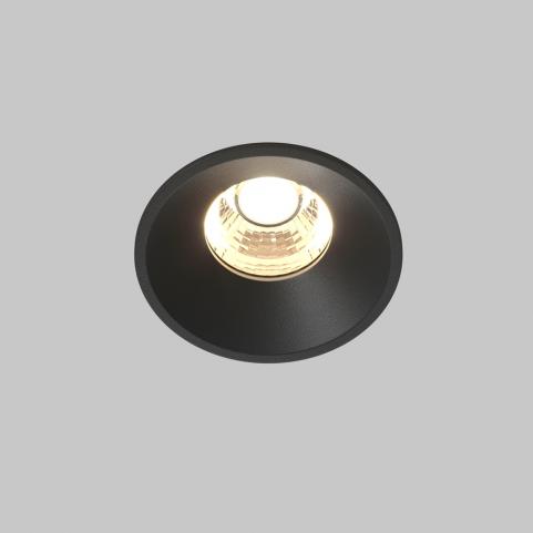Точечный светильник Maytoni Technical Downlight 3000K Round DL058-7W3K-B