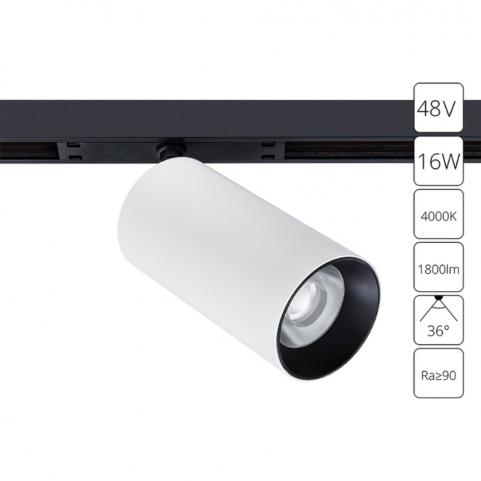 Магнитный трековый светильник Arte Lamp Optima 4000К A7262PL-1WH